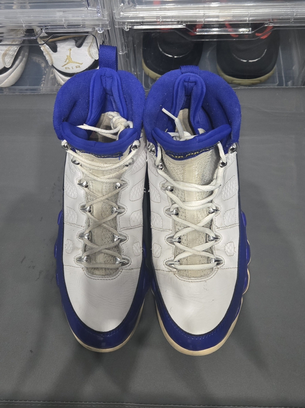 Mens Nike Air Jordan 9 " Kobe" Blue, Purple & White (Size 11)